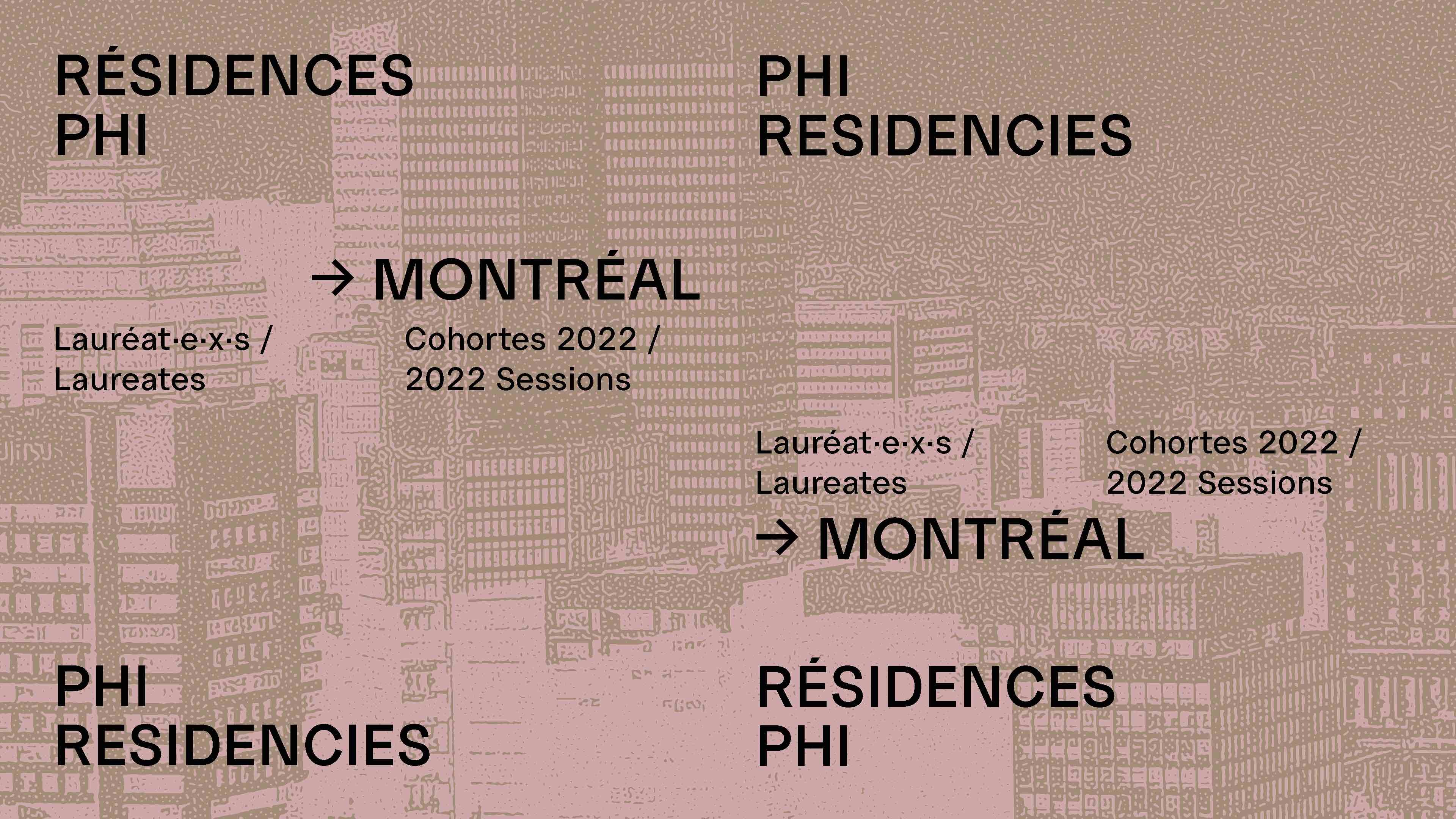 PHI Residences Press PHI Montreal Laureates
